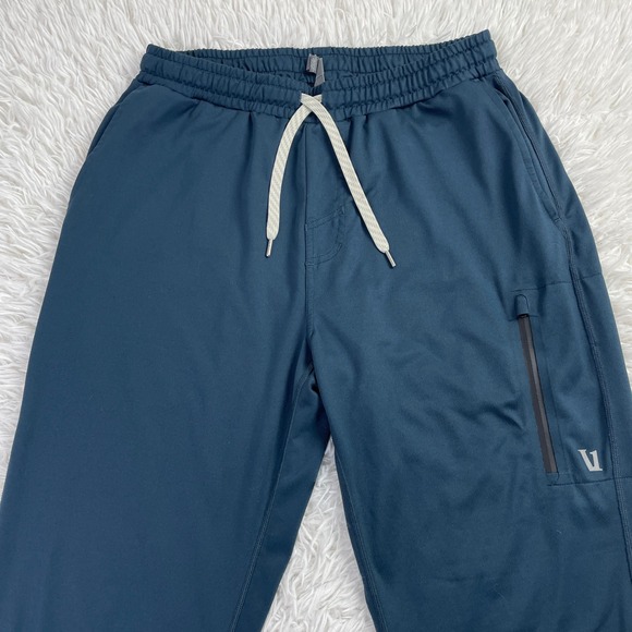 Vuori Pants Mens Small Teal Sunday Performance Jogger Stretch Moisture Wicking S - Picture 2 of 12